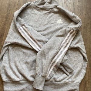 Adidas mock neck sweatshirt